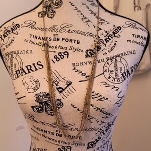 Elegant Gold-Tone Necklace